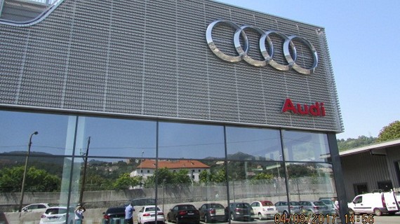 Realizzazione della nuova concessionaria Audi
